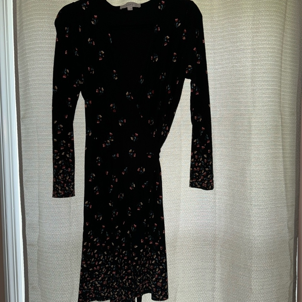 Floral Wrap Dress